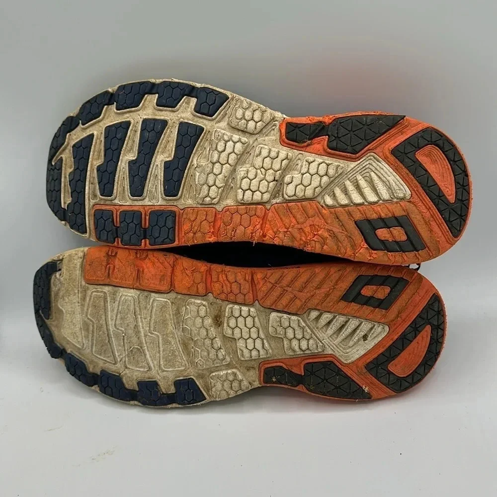 men's blue orange purple Hoka Arahi tennis shoes size 12.5 - Picture 6 of 6